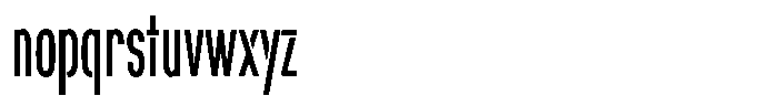Navigable Light Nr Font LOWERCASE