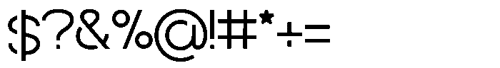 Navigable Lt Font OTHER CHARS