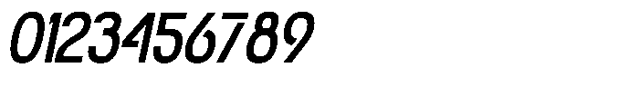 Navigable Md Condensed Italic Font OTHER CHARS