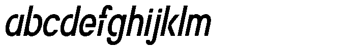 Navigable Md Condensed Italic FONT