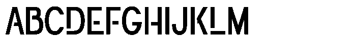 Navigable Md Condensed Font UPPERCASE