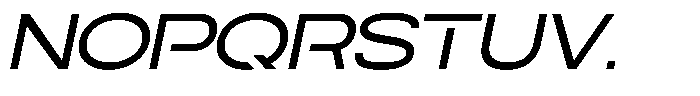Navigable Md Ex Italic Font UPPERCASE