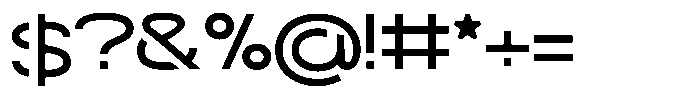 Navigable Md Ex Font OTHER CHARS