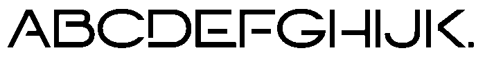 Navigable Md Ex Font UPPERCASE