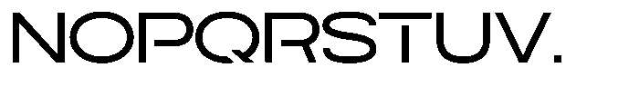 Navigable Md Ex Font UPPERCASE