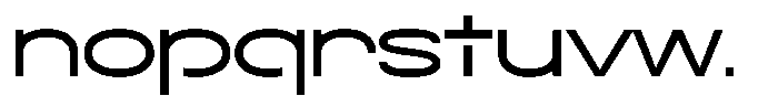 Navigable Md Wd Font LOWERCASE