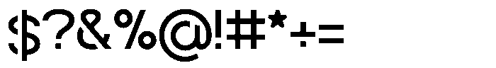 Navigable Md Font OTHER CHARS