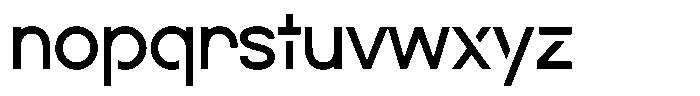 Navigable Md Font LOWERCASE