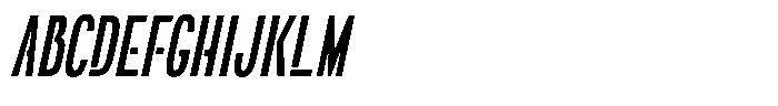 Navigable Nr Italic Font UPPERCASE
