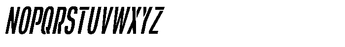 Navigable Nr Italic Font UPPERCASE