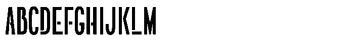 Navigable Nr Font UPPERCASE