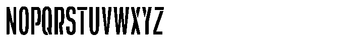 Navigable Nr Font UPPERCASE