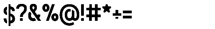 Navigable Sm Bold Condensed Font OTHER CHARS