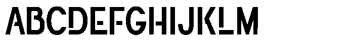 Navigable Sm Bold Condensed Font UPPERCASE