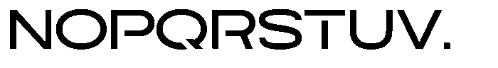 Navigable Sm Bold Ex Font UPPERCASE
