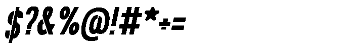 Navigable Sm Bold Nr Italic Font OTHER CHARS