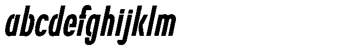 Navigable Sm Bold Nr Italic FONT