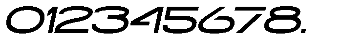 Navigable Sm Bold Wd Italic Font OTHER CHARS