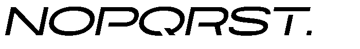 Navigable Sm Bold Wd Italic Font UPPERCASE