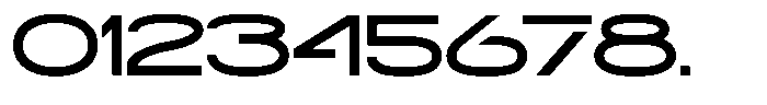 Navigable Sm Bold Wd Font OTHER CHARS