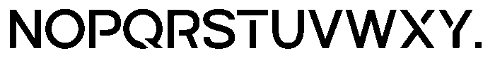 Navigable Sm Bold Font UPPERCASE