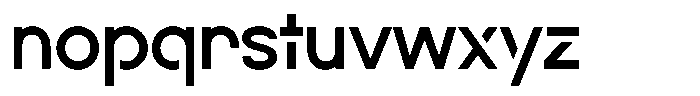 Navigable Sm Bold Font LOWERCASE