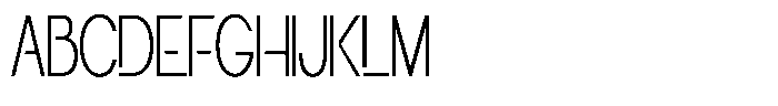 Navigable Th Condensed Font UPPERCASE