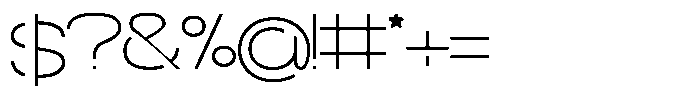 Navigable Th Ex Font OTHER CHARS