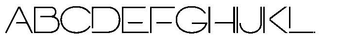 Navigable Th Ex Font UPPERCASE
