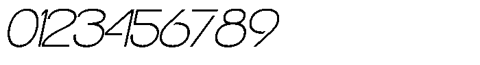 Navigable Th Italic Font OTHER CHARS