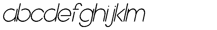 Navigable Th Italic FONT