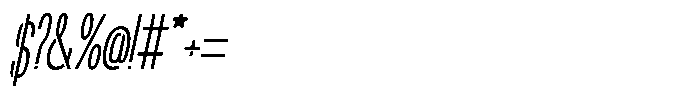 Navigable Th Nr Italic Font OTHER CHARS