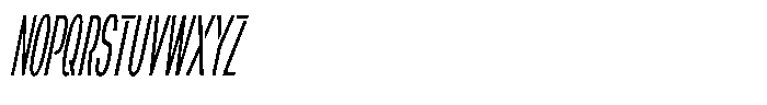 Navigable Th Nr Italic Font UPPERCASE