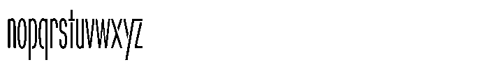 Navigable Th Nr Font LOWERCASE