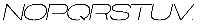Navigable Th Wd Italic Font UPPERCASE