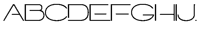 Navigable Th Wd Font UPPERCASE