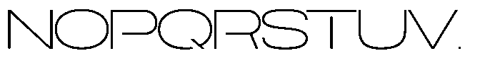 Navigable Th Wd Font UPPERCASE