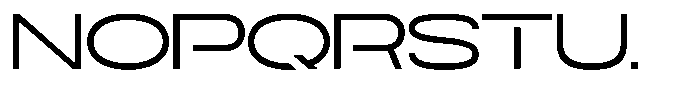 Navigable Variable Navigable Core Thin Narrow Font UPPERCASE
