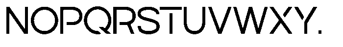 Navigable Variable Navigable Lite Thin Font UPPERCASE