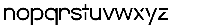 Navigable Variable Navigable Lite Thin Font LOWERCASE