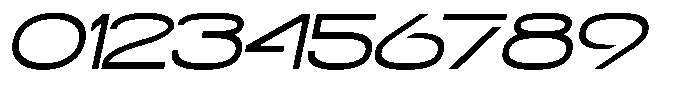 Navigable Wd Italic Font OTHER CHARS