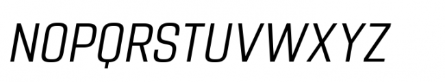 Navine Condensed Light Italic Font UPPERCASE