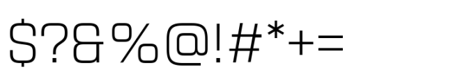 Navine Extra Light Font OTHER CHARS
