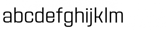 Navine Semi Condensed Light Font LOWERCASE