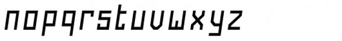 Navtilo Oblique Font LOWERCASE