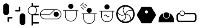 Navtilo Variations Symbols Font UPPERCASE