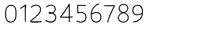 Nawin Grk Thin Font OTHER CHARS