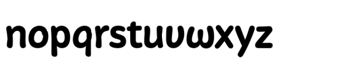 Nawin Latin Bold Font LOWERCASE