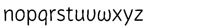 Nawin Paneuropean Light Font LOWERCASE