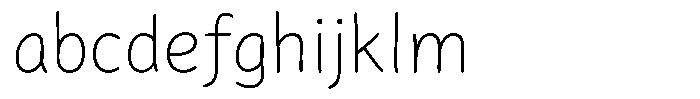 Nawin Paneuropean Thin FONT